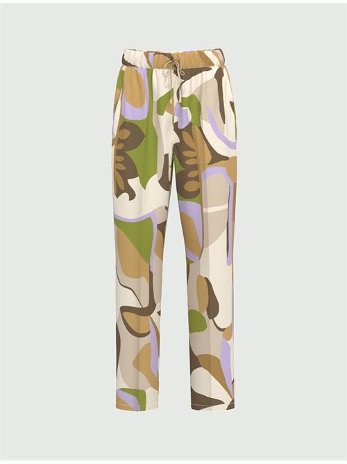 Jogger in twill - SABBIA EMME MARELLA | EMMOSSO125/001